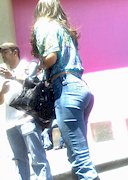 Marisol Gonzalez candids of her ass