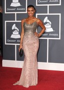 Melody Thornton in a tight dress