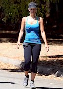 Melyssa Ford exercise in spandex