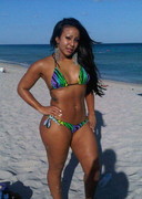 Mia Bunny in a bikini