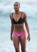 Montana Fishburne in underwear