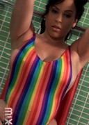 Natasha in a swimsuit