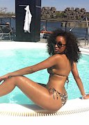 Nekisha Taneil in a bikini