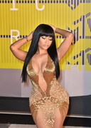 Nicki Minaj in a sexy dress