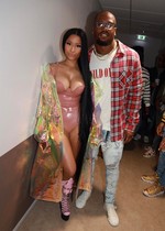 Nicki Minaj in latex