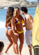 Nicole Bahls and Fani Pacheco