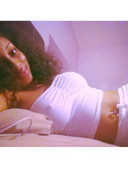 Black babe with big tits