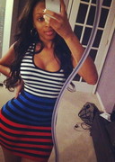 Black babe with big tits