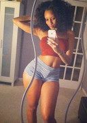 Black babe with big tits