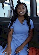 Black nurse on the bang bus