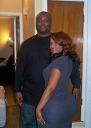 Pebbelz in a black dress