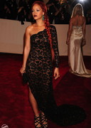 Rihanna in a tight dress