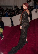 Rihanna in a tight dress