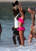 Rihanna bikini candids