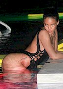 Rihanna in a swimsuit