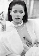 Rihanna see through