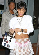 Rihanna in pink panties