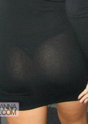 Rihanna in a see through outfit