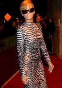 Rihanna in a sexy dress