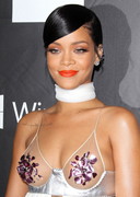 Rihanna in a sexy dress