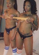 Two big booty friends