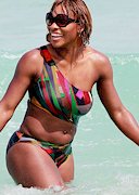 Serena Williams bikini ass
