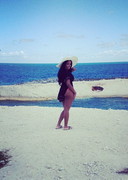 Sheneka Adams in a bikini