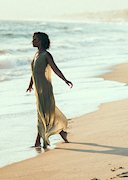 Skin Diamond is sexy at the beach