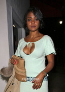 Tatyana Ali cleavage