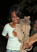 Tatyana Ali cleavage