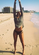 Teyana Taylor in a bikini