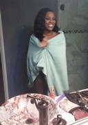 Ebony porn star in the shower