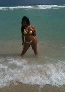 Yaris Sanchez in a bikini