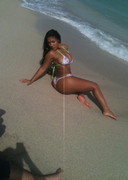 Yaris Sanchez in a bikini