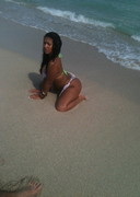 Yaris Sanchez in a bikini