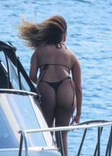Amber Gill bikini ass