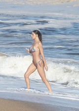 Belen Rodriguez in a bikini