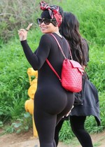 Blac Chyna in a jumpsuit