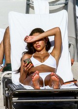 Chantel Jeffries in a bikini