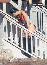 Dua Lipa in a swimsuit