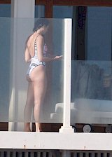 Dua Lipa in a swimsuit