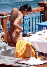 Eniko Hart ass in a bikini