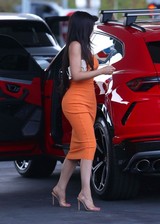 Kylie Jenner in a tight dress