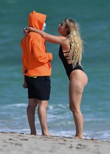 Lele Pons thick at the beach