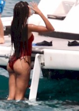 Lilian de Carvalho Monteiro in a swimsuit