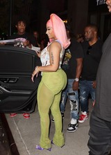 Nicki Minaj cleavage and curvy