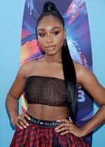 Normani Kordei on the red carpet