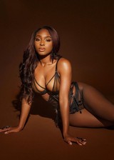 Normani in lingerie