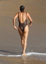 Paula Patton in a swimsuit