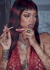 Rihanna 2022 Valentines Day Lingerie